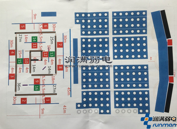 2016惠氏营养品年会无线网络覆盖设计图纸